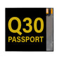 BB Q30 Passport Screen Assembly (Without The Frame) (Refurbished) (Black)