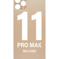 iPhone 11 Pro Max Back Glass (No Logo) (Gold)