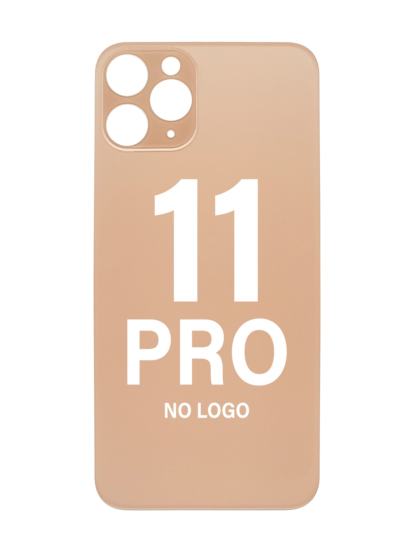 iPhone 11 Pro Back Glass (No Logo) (Gold)