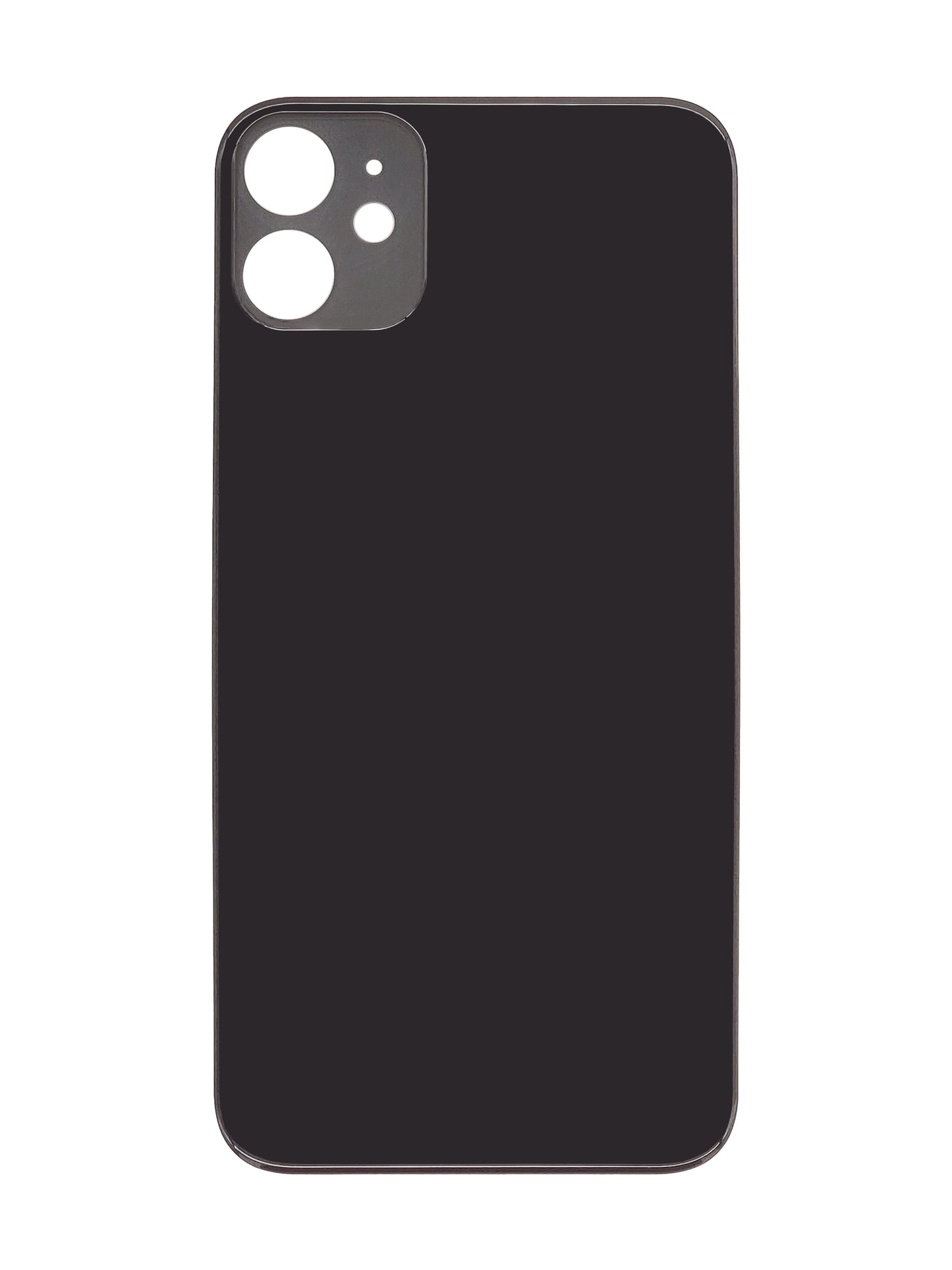 iPhone 11 Back Glass (No Logo) (Black)
