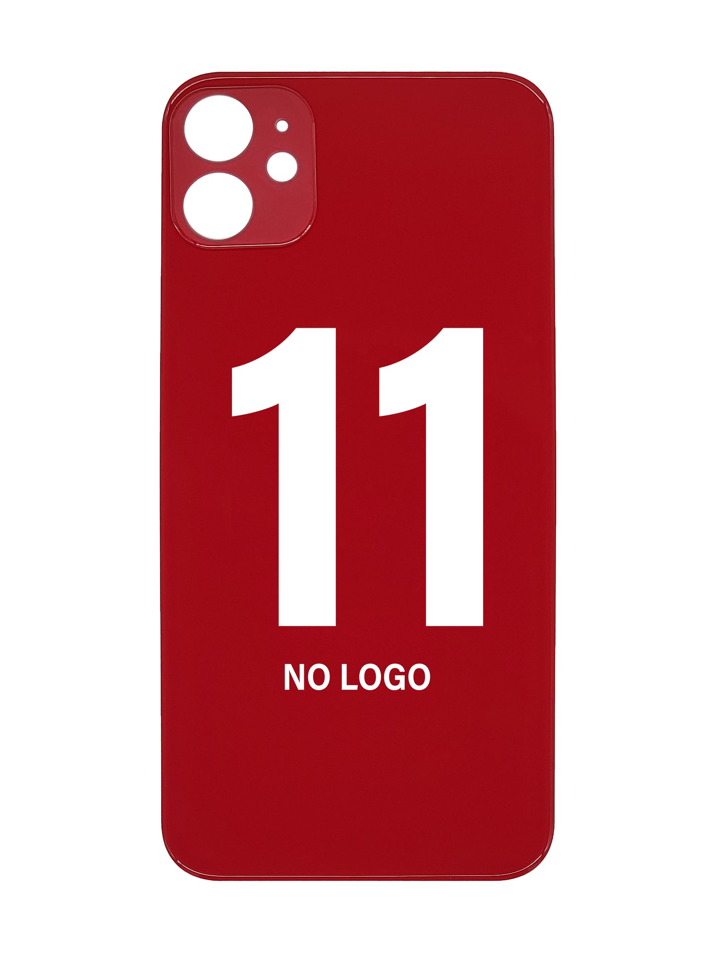 iPhone 11 Back Glass (No Logo) (Red)