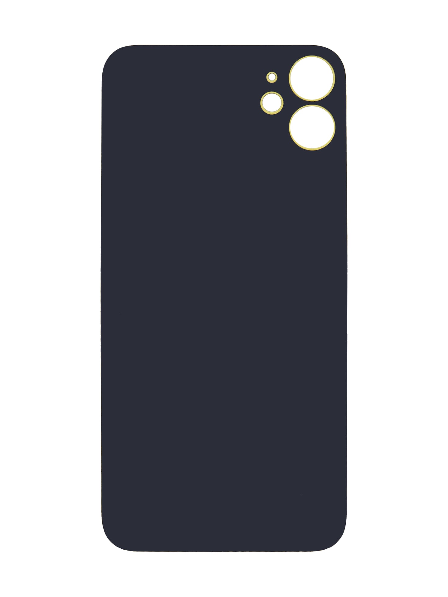 iPhone 11 Back Glass (No Logo) (Yellow)