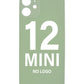 iPhone 12 Mini Back Glass (No Logo) (Green)