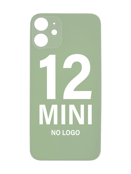 iPhone 12 Mini Back Glass (No Logo) (Green)