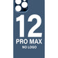 iPhone 12 Pro Max Back Glass (No Logo) (Blue)