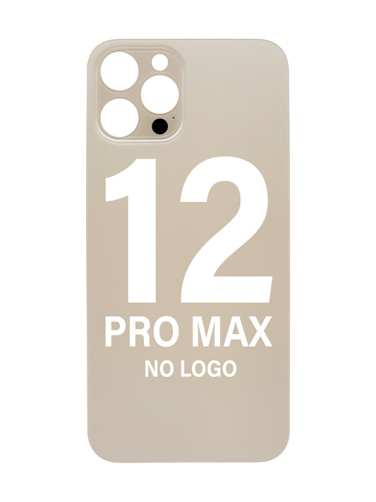 iPhone 12 Pro Max Back Glass (No Logo) (Gold)