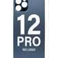 iPhone 12 Pro Back Glass (No Logo) (Blue)