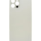 iPhone 12 Pro Back Glass (No Logo) (Silver)