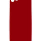 iPhone 8 / SE (2020 / 2022) Back Glass (No Logo) (Red)