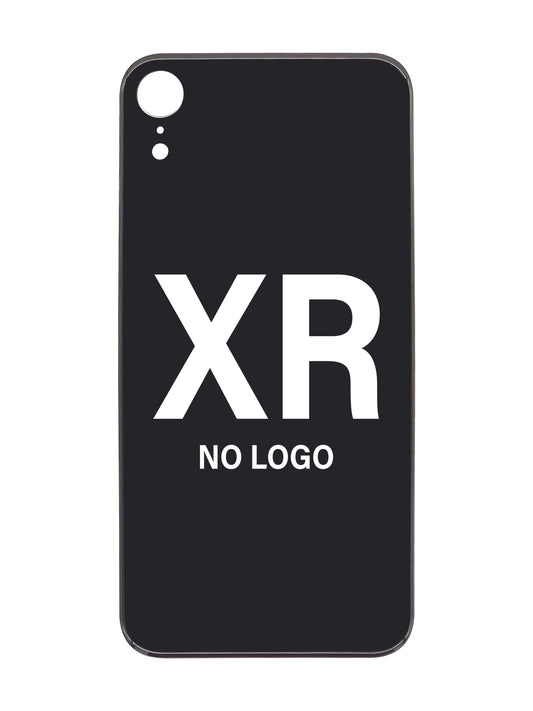 iPhone XR Back Glass (No Logo) (Black)