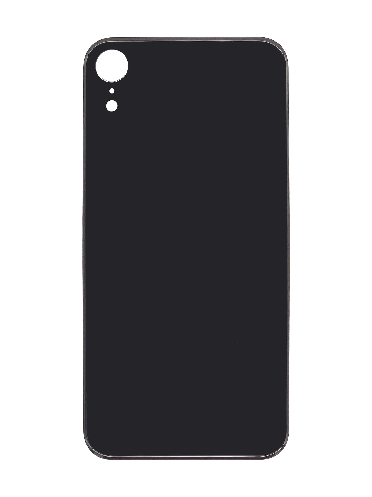 iPhone XR Back Glass (No Logo) (Black)