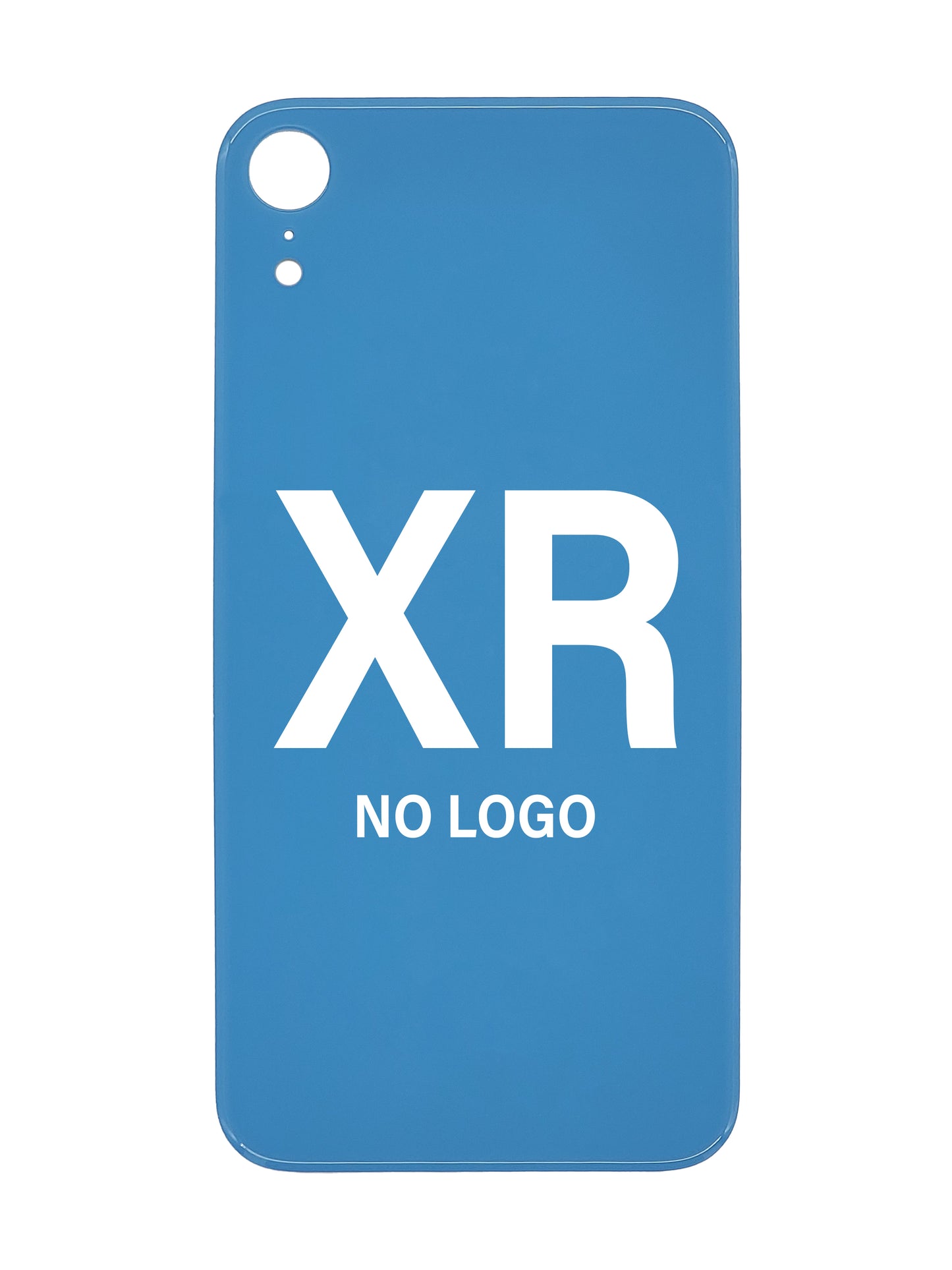 iPhone XR Back Glass (No Logo) (Blue)