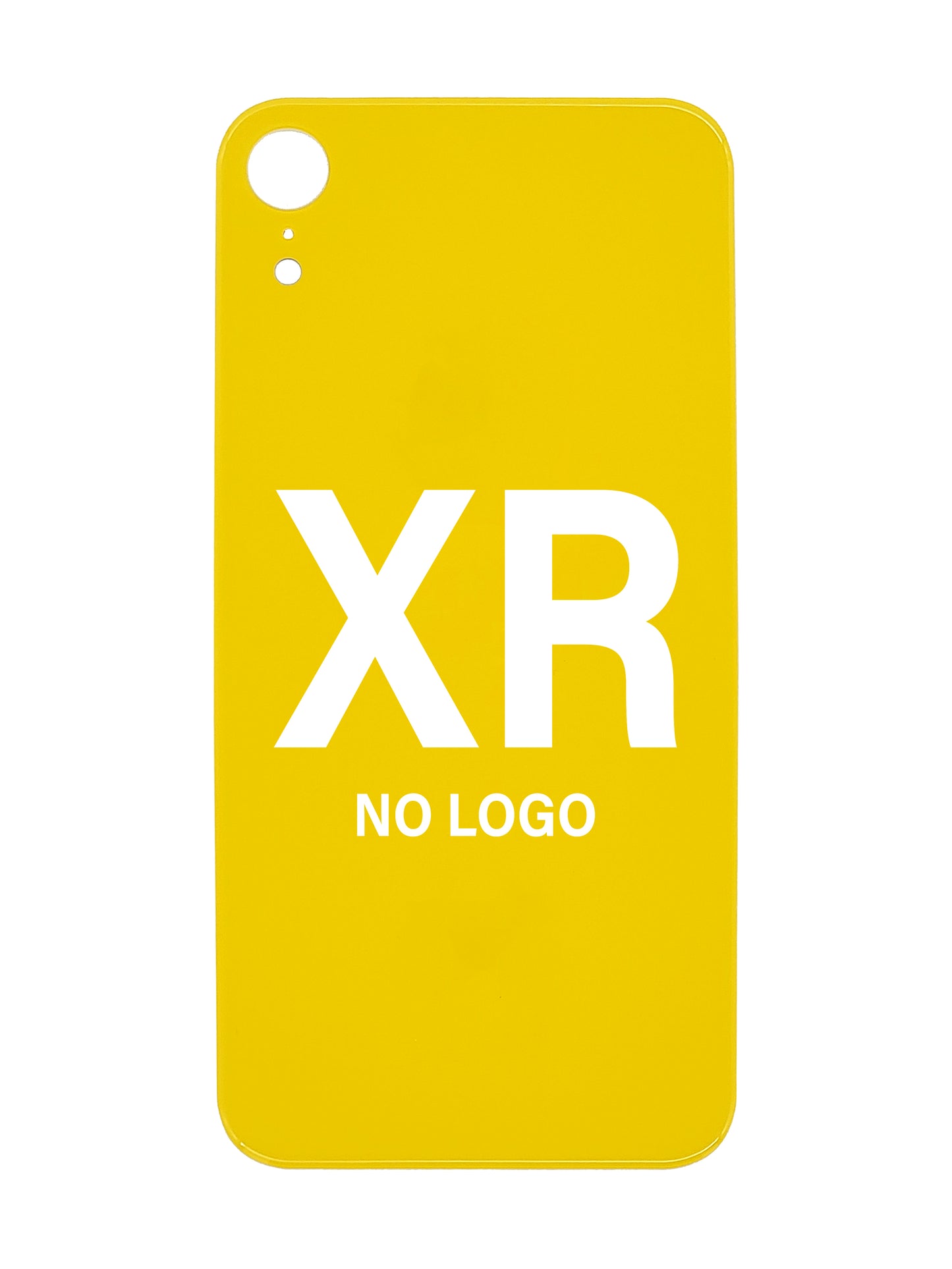 iPhone XR Back Glass (No Logo) (Yellow)