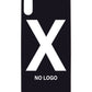 iPhone X Back Glass (No Logo) (Black)