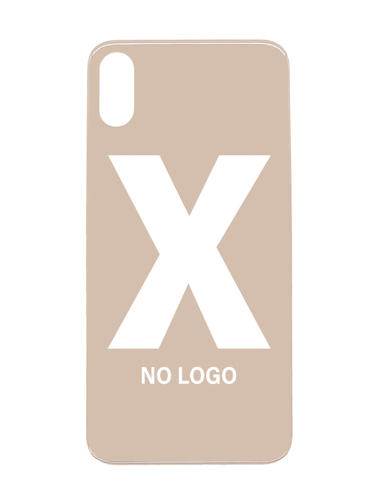iPhone X Back Glass (No Logo) (Gold)