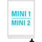 iPad Mini 1 / Mini 2 Digitizer (Aftermarket Plus) (White)