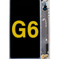LGG G6 Screen Assembly (With The Frame) (Refurbished) (Silver)