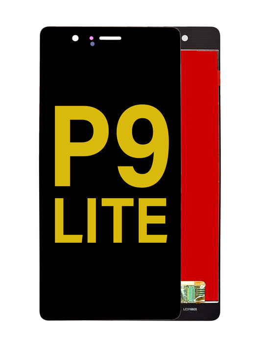 HW P9 Lite Screen Assembly (Without The Frame) (Refurbished) (Black)