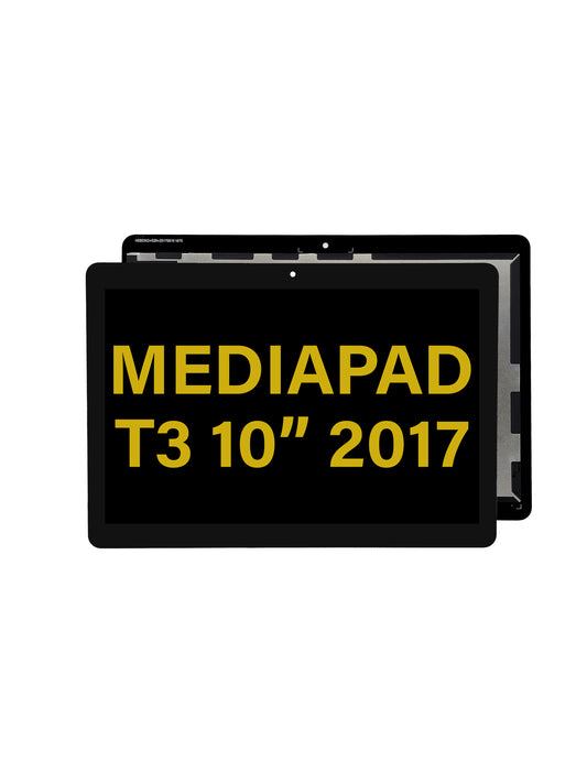 HW MediaPad T3 10" 2017 Screen Assembly (Without The Frame) (Refurbished) (Black)