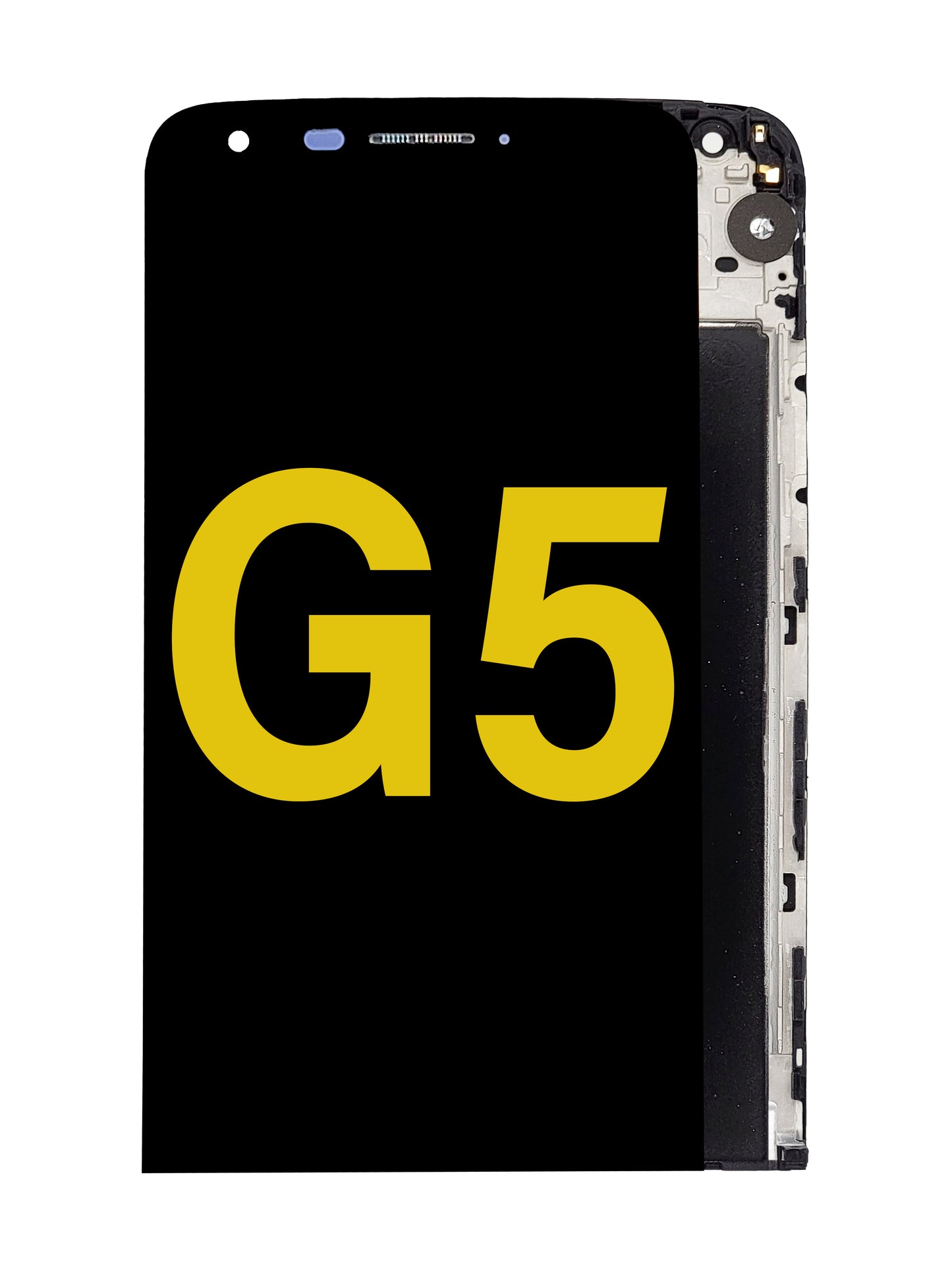 LGG G5 Screen Assembly (With The Frame) (Refurbished) (Black)