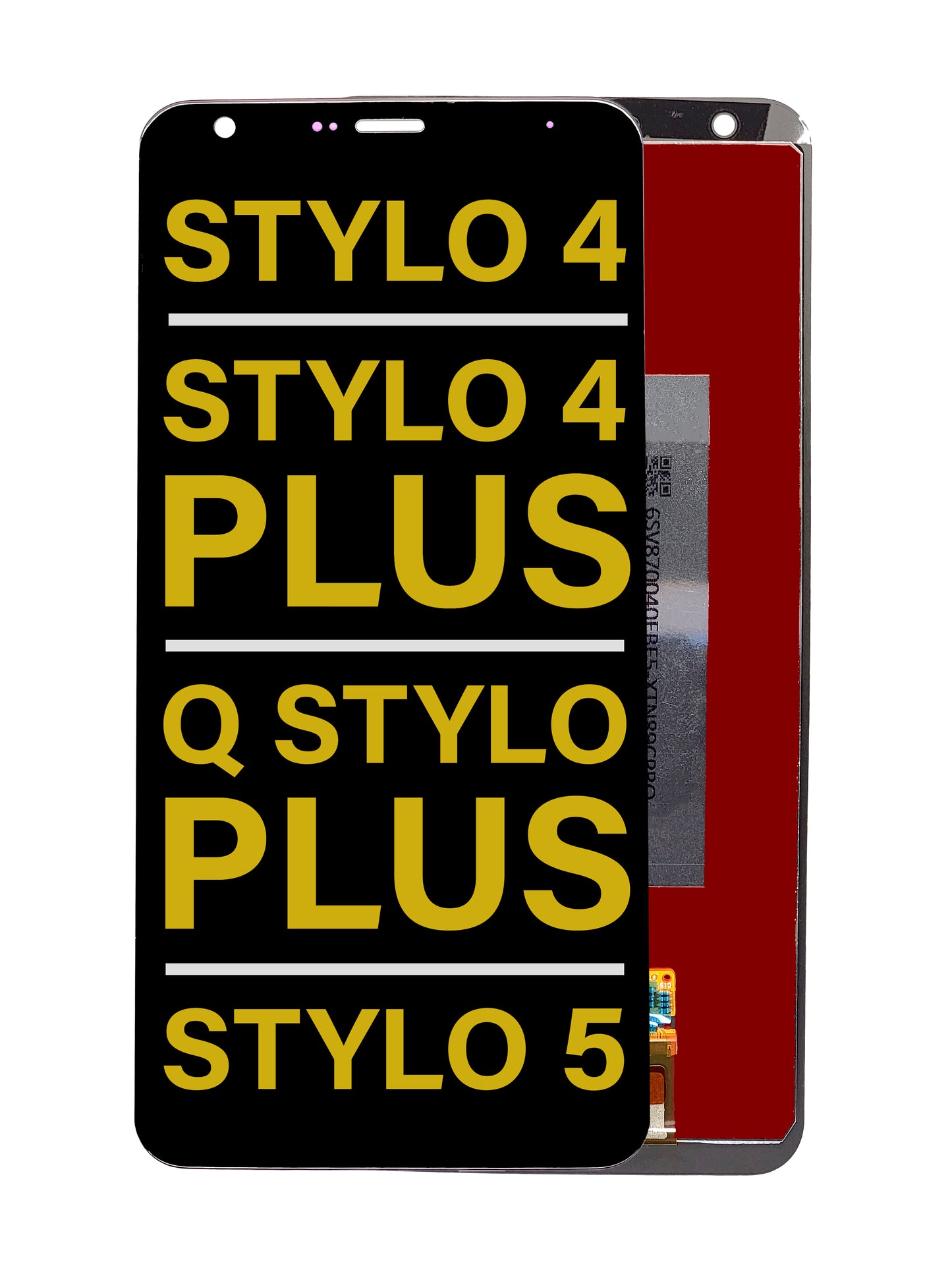 LGQ Stylo 4 / Stylo 4 Plus / Q Stylo Plus / Stylo 5 Screen Assembly (Without The Frame) (Refurbished) (Black)