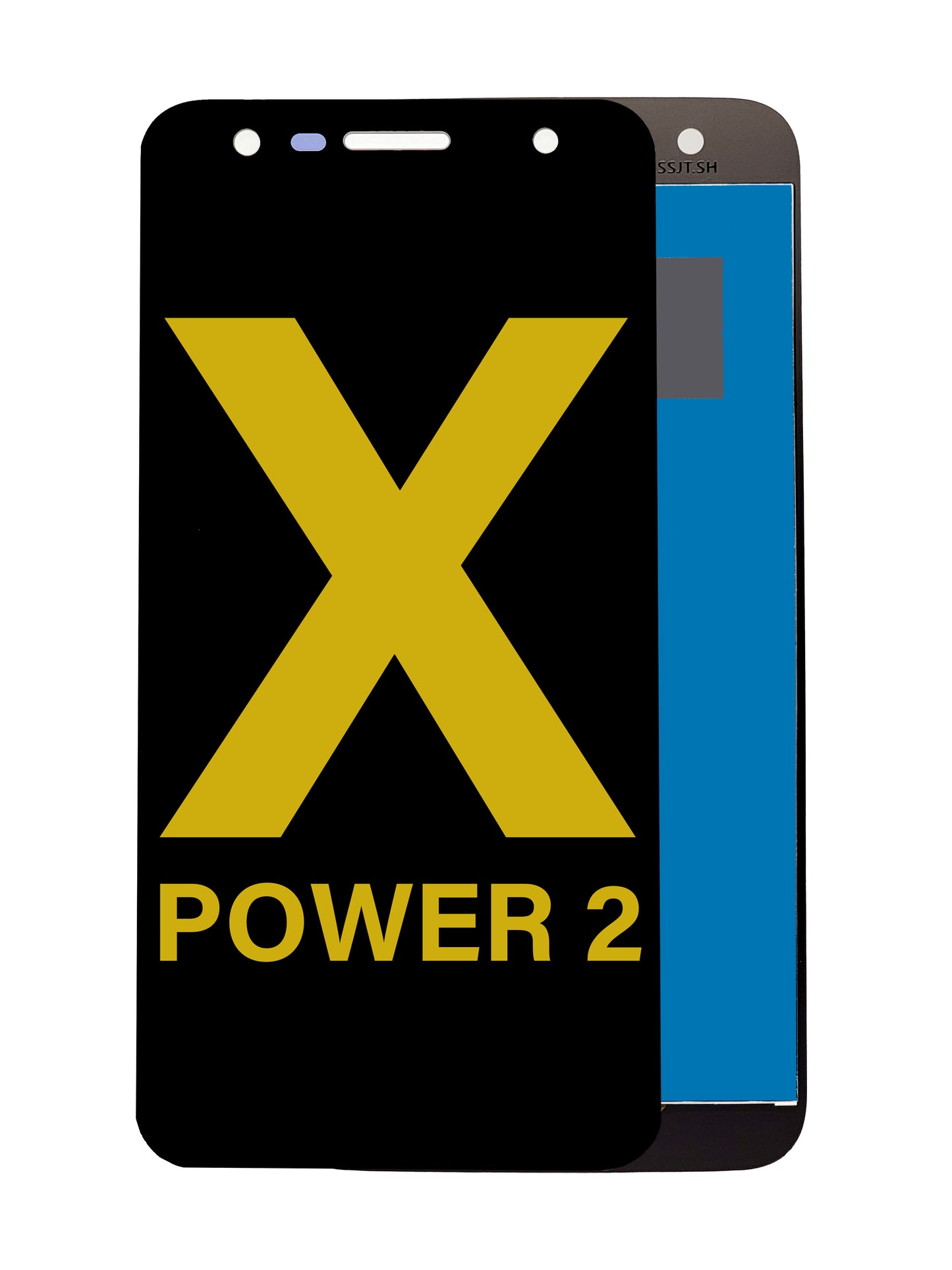 LGX X Power 2 Screen Assembly (Without The Frame) (Refurbished) (Black)