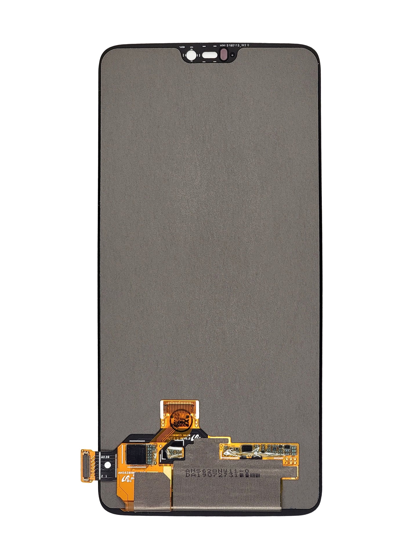 OPS 1+6 Screen Assembly (Without The Frame) (OLED) (Black)