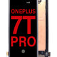 OPS 1+7T Pro Screen Assembly (Without The Frame) (OLED) (Black)