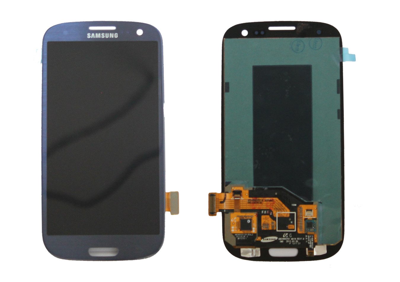LCD Assembly without Frame for Galaxy S3 (BLUE) (Premium)