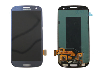 LCD Assembly without Frame for Galaxy S3 (BLUE) (Premium)
