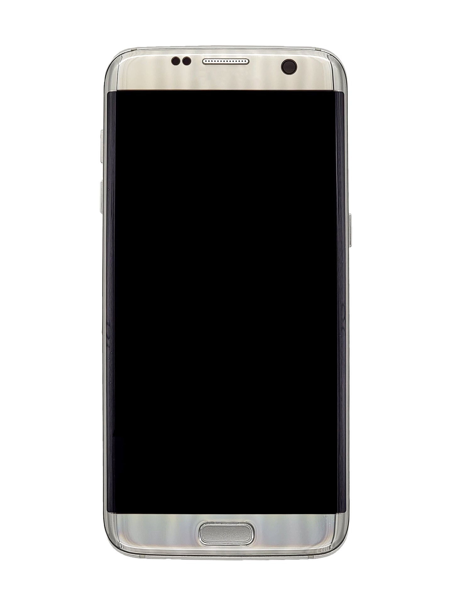 SGS S7 Edge Screen Assembly (With The Frame) (Refurbished) (Silver)