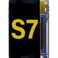 SGS S7 Screen Assembly (With The Frame) (Refurbished) (Black Onyx)