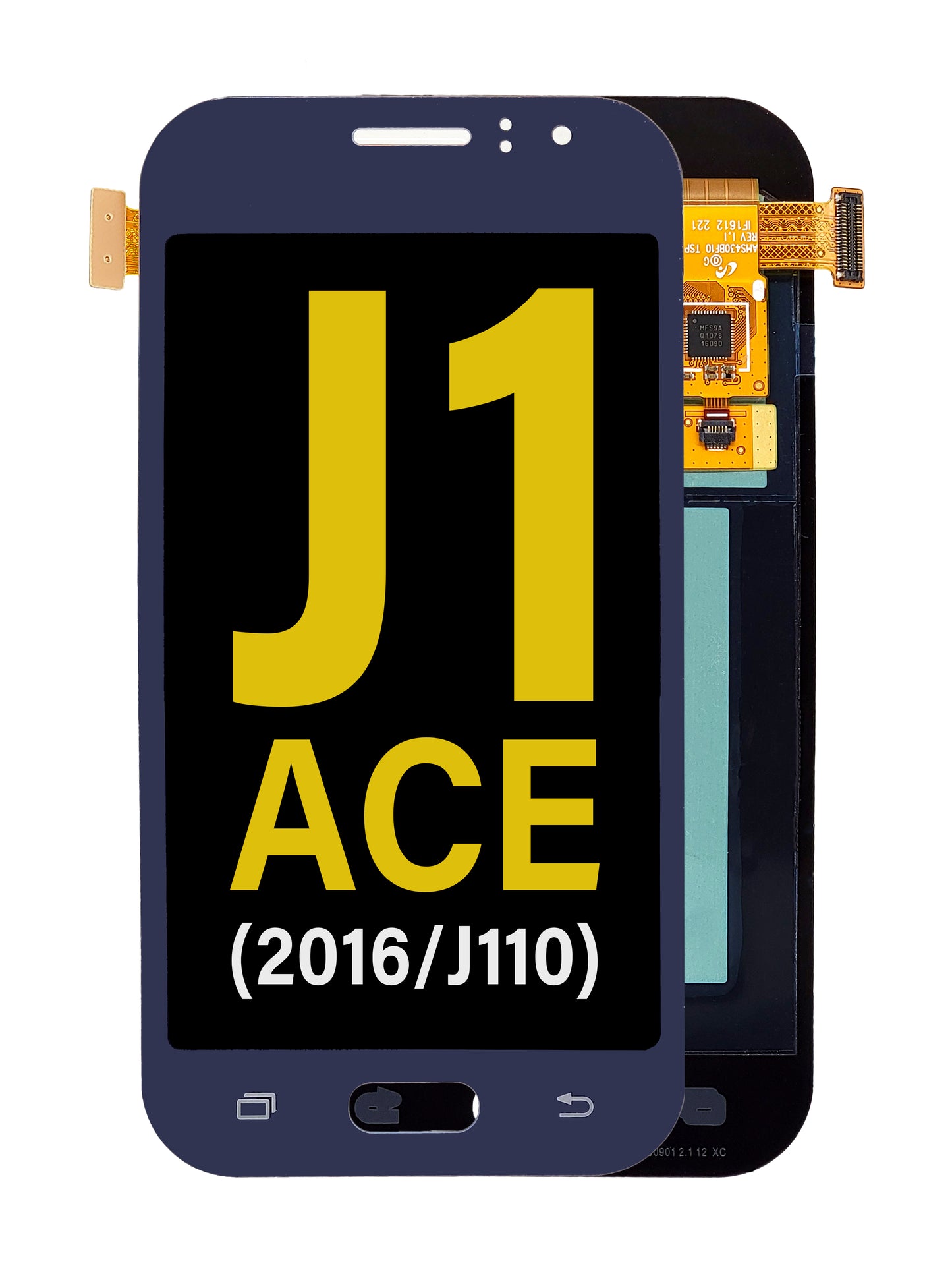 SGJ J1 Ace 2016 (J110) Screen Assembly (Without The Frame) (Refurbished) (Black)