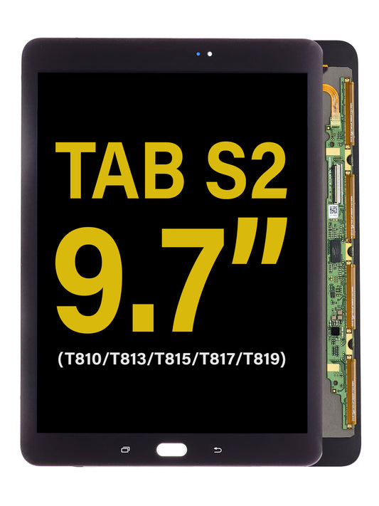 SGT Tab S2 9.7" (T810 / T813 / T815 / T817 / T819) LCD Assembly with Digitizer (Black)