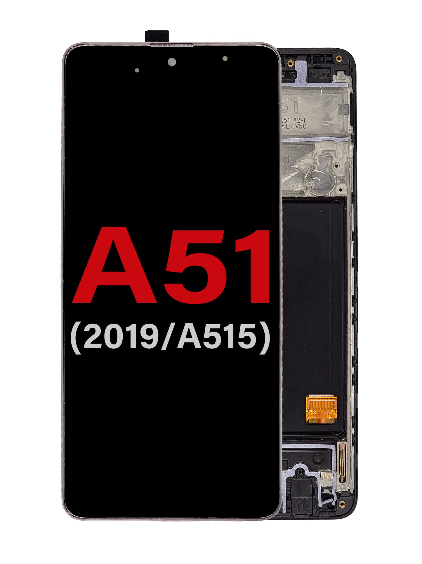 SGA A51 2019 (A515) (4G) Screen Assembly (6.46") (With The Frame) (OLED) (Black)