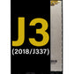 SGJ J3 2018 (J337) Screen Assembly (Without The Frame) (Refurbished) (Black)