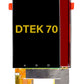 BB DTEK70 / KEY1 Screen Assembly (Without The Frame) (Refurbished) (Black)
