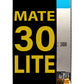 HW Mate 30 Lite Screen Assembly (Without The Frame) (Refurbished) (Black)