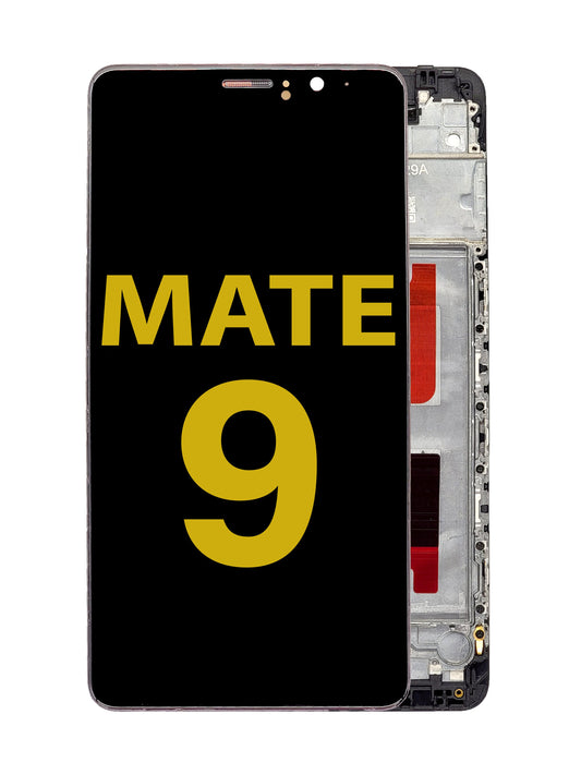 HW Mate 9 Screen Assembly (With The Frame) (Refurbished) (Brown)