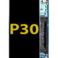HW P30 Screen Assembly (With The Frame) (Service Pack) (Aurora Blue)