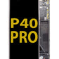 HW P40 Pro Screen Assembly (With The Frame) (Refurbished) (Black)