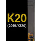 LGK K20 2019 (X320) Screen Assembly (Without The Frame) (Refurbished) (Black)
