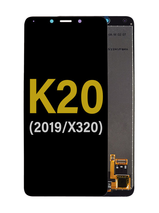 LGK K20 2019 (X320) Screen Assembly (Without The Frame) (Refurbished) (Black)