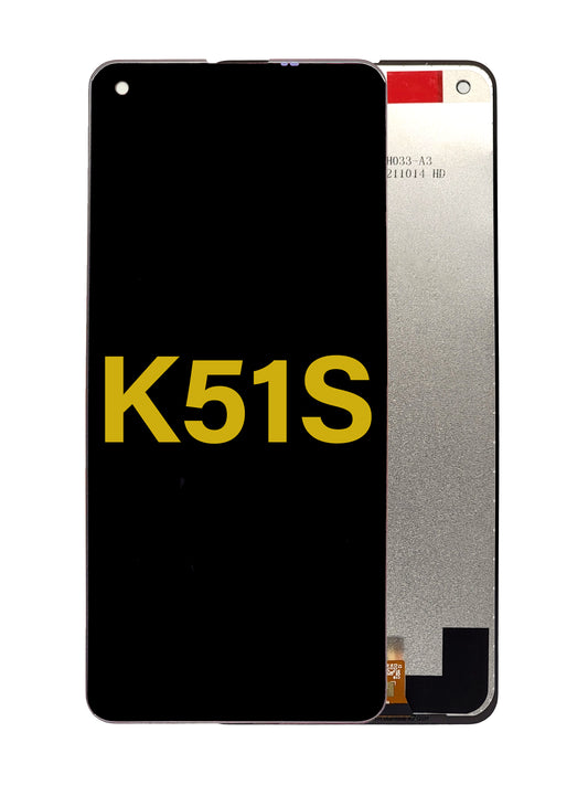 LGK K51s 2020 Screen Assembly (Without The Frame) (Refurbished) (Black)
