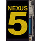 LGN Nexus 5 Screen Assembly (With The Frame) (Refurbished) (Black)