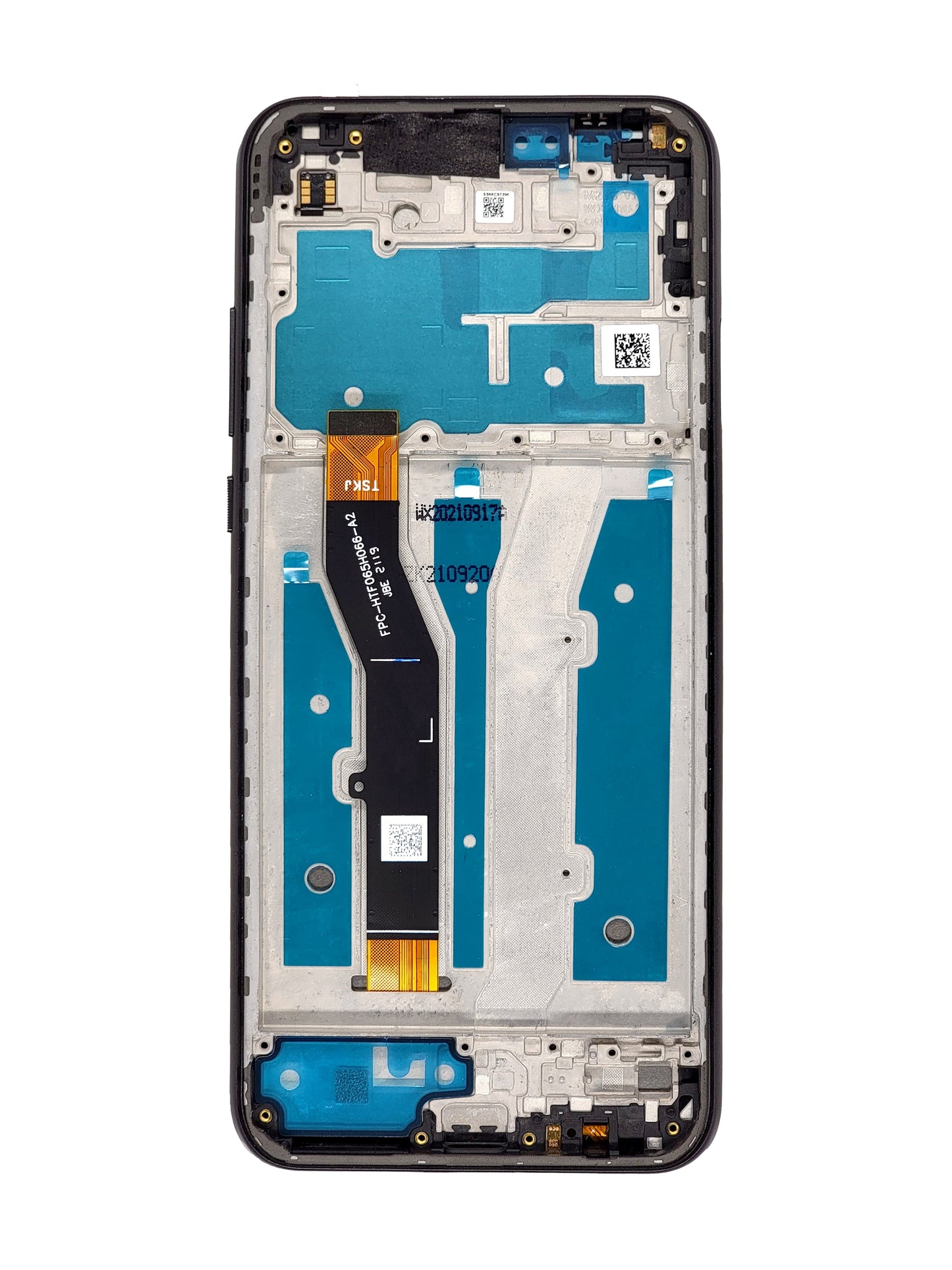 Moto G Play 2021 (XT2093) Screen Assembly (With The Frame) (Refurbished) (Flash Gray)