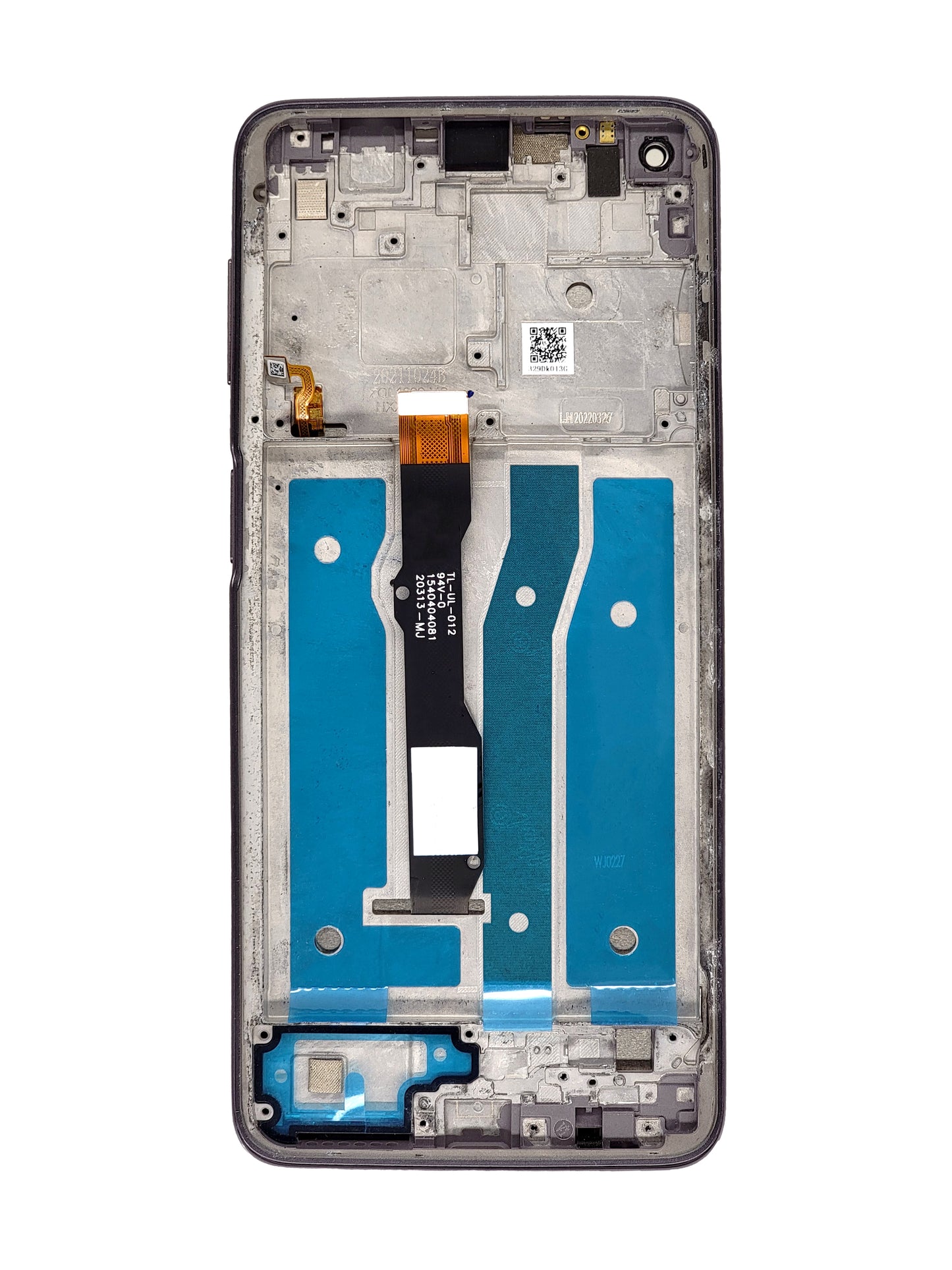 Moto G Power 2021 (XT2117) Screen Assembly (With The Frame) (Refurbished) (Flash Gray)