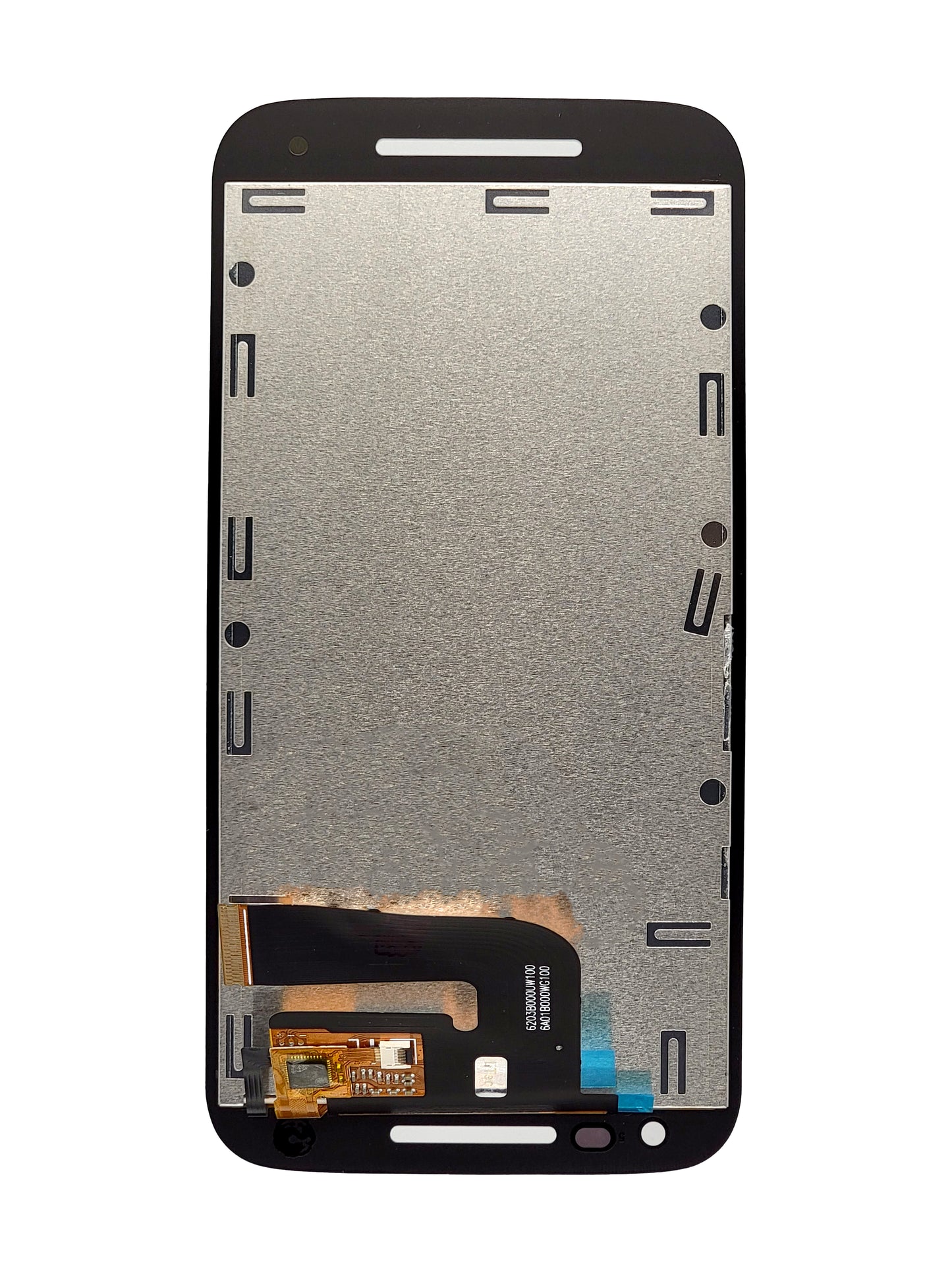 Moto G3 (XT1540) Screen Assembly (With The Frame) (Refurbished) (Black)