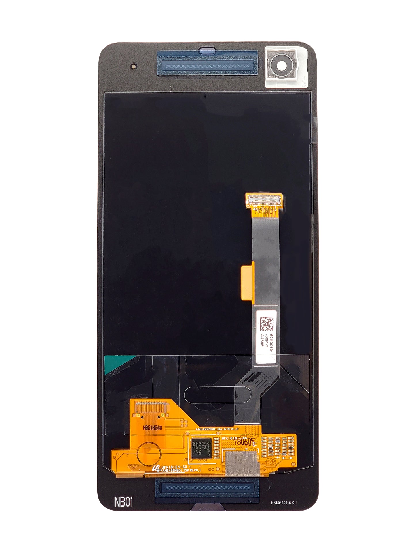 GOP Pixel 2 (Without The Frame) (Refurbished) (Black) Screen Assembly