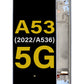 SGA A53 2022 5G (A536) Screen Assembly (With The Frame) (Service Pack) (Blue)